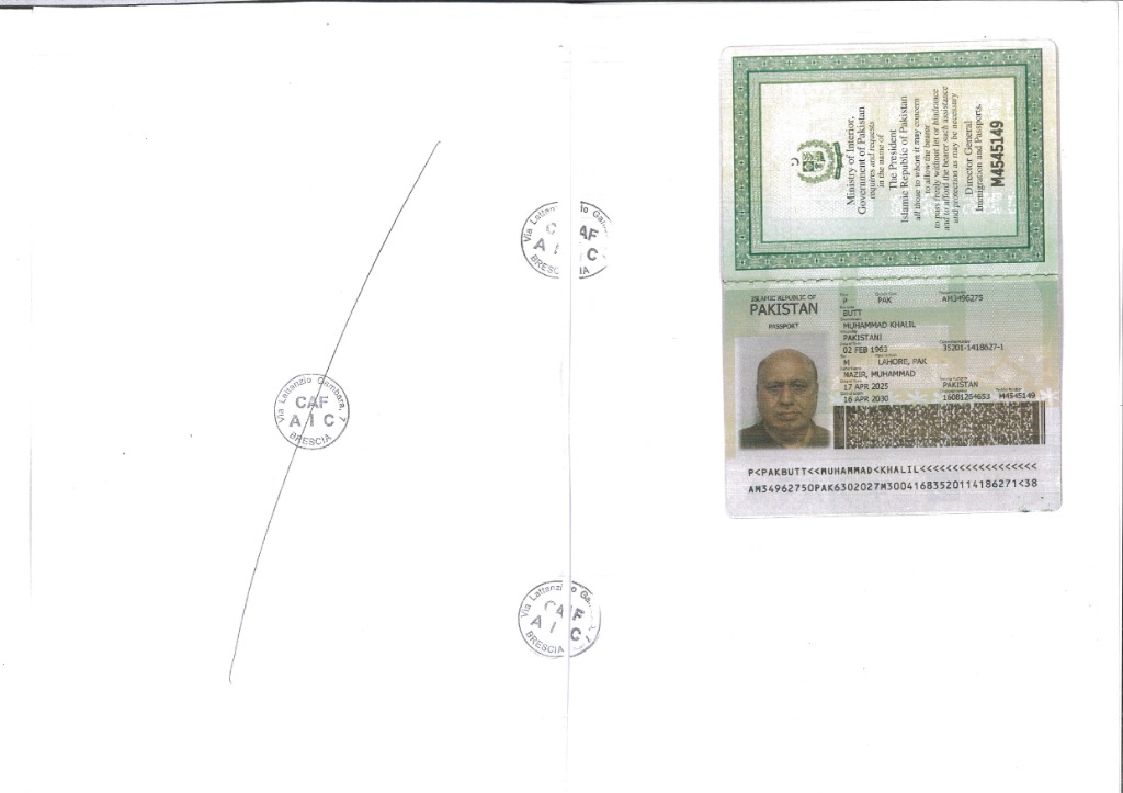 Host Passport Image